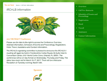 Tablet Screenshot of irchlb.org